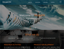 Tablet Screenshot of museon.net